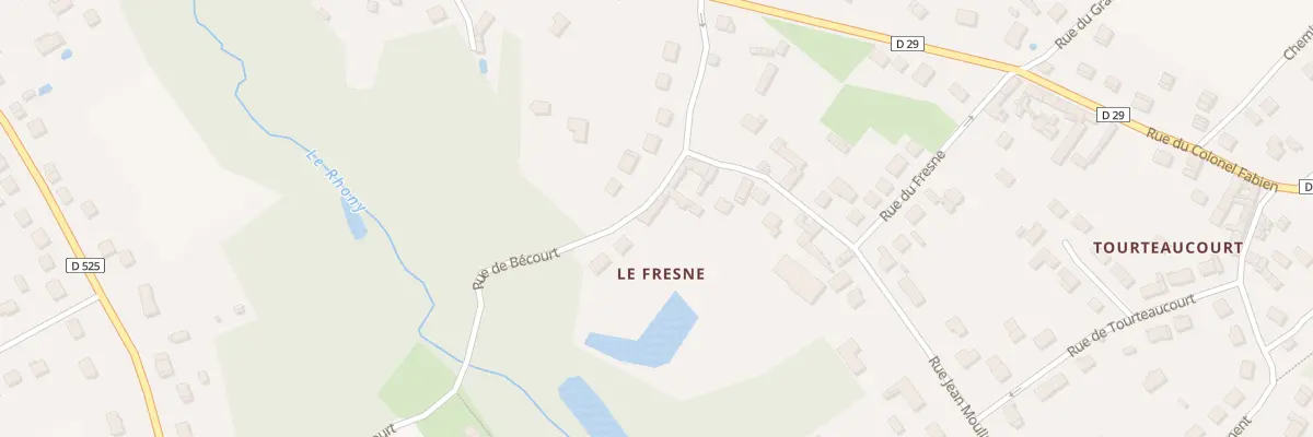 Plan du 44 Rue de Bécourt à Angicourt