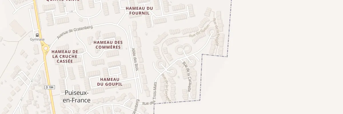 Plan du 4 Rue du Galion à Puiseux-en-France