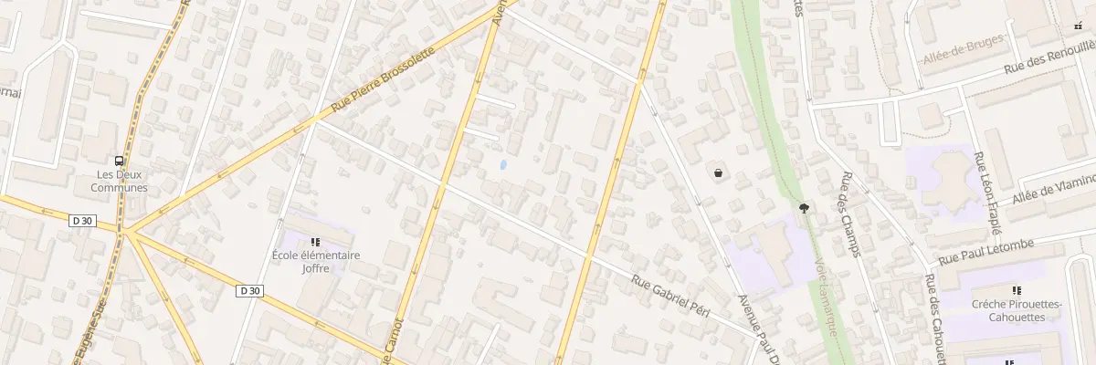 Plan du 17B Rue Gabriel Péri à Neuilly-Plaisance