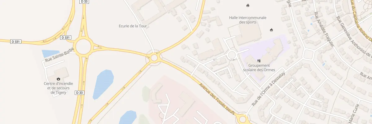 Plan du 31 Rue Simone de Beauvoir à Tigery