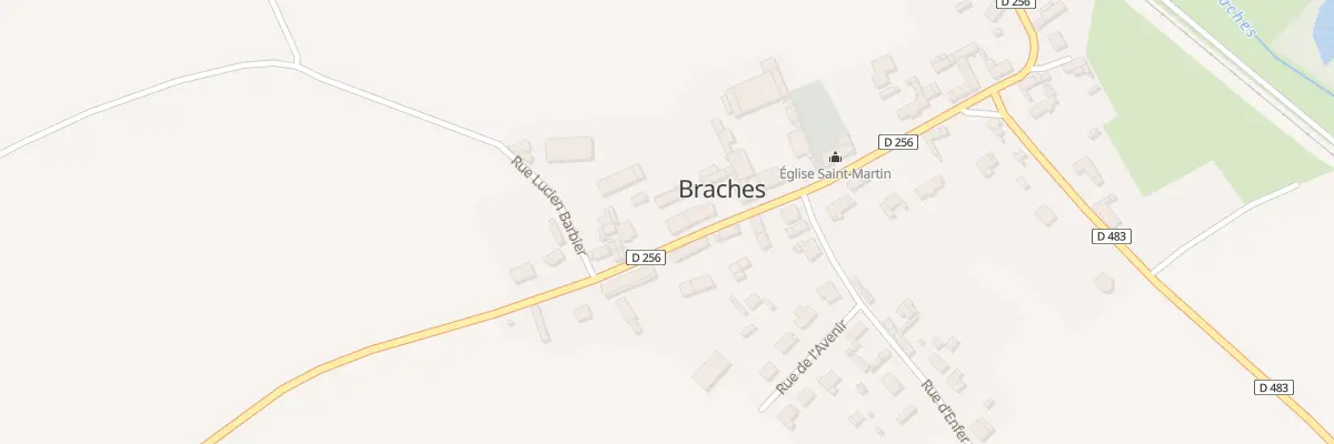 Plan du 3T Rue Parmentier à Braches