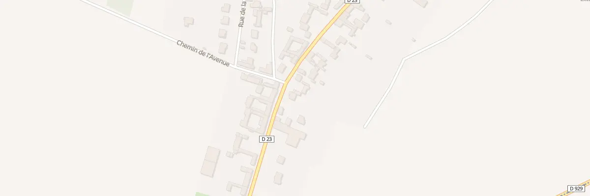 Plan du 16 Rue du Bourgville à Franvillers
