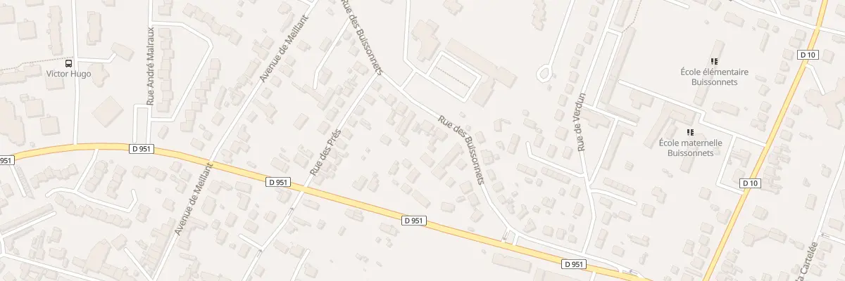 Plan du 19 Rue des Buissonnets à Saint-Amand-Montrond
