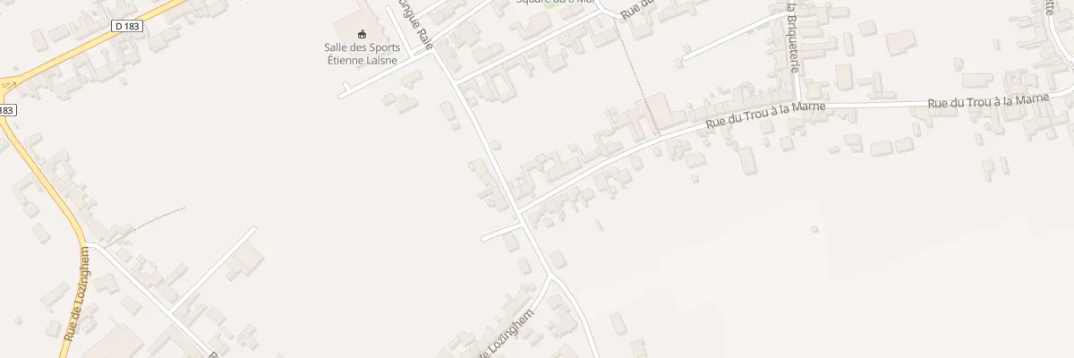 Plan du 66 Rue du Trou à la Marne à Allouagne