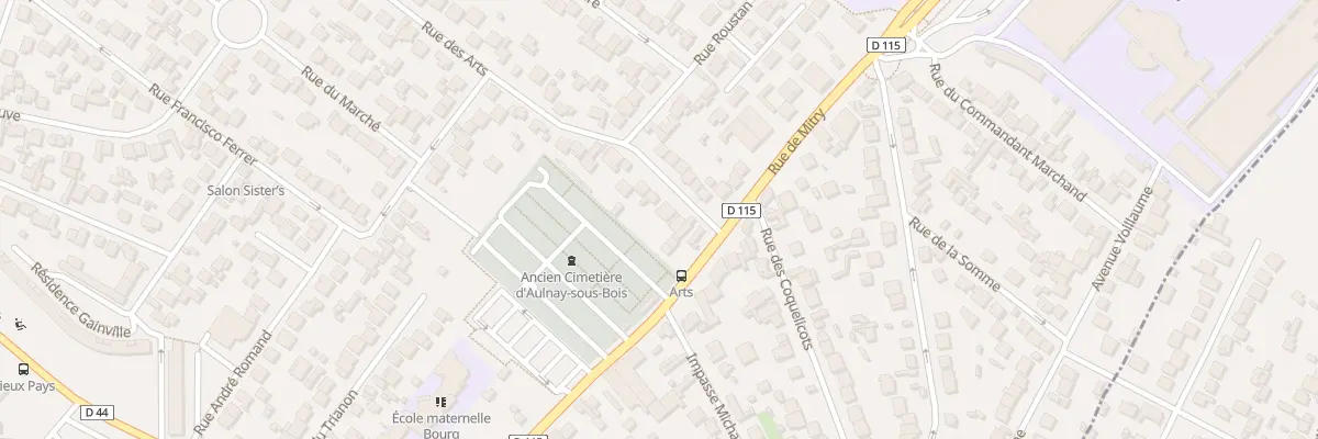 Plan du 76 Rue des Arts à Sevran