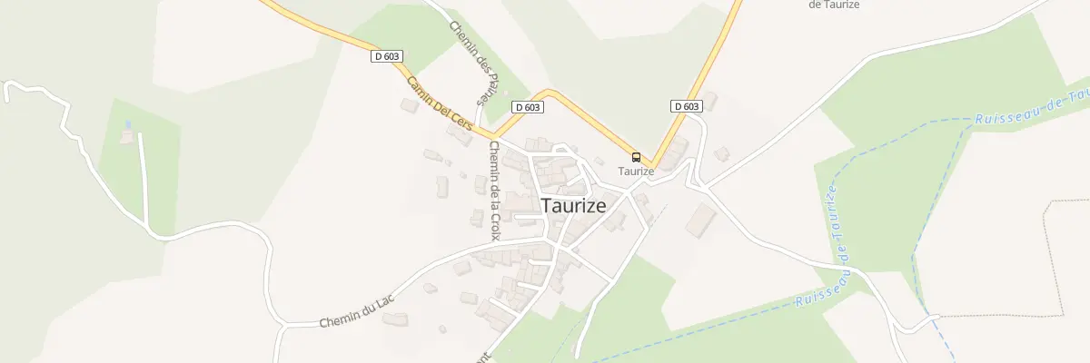 Plan du 1 Pl des Troubadours à Taurize