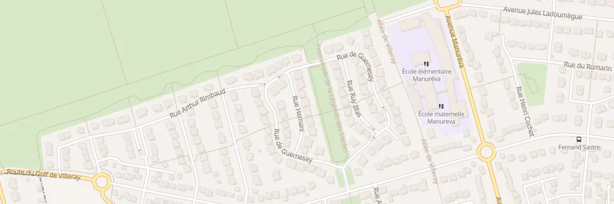 Plan du 12 Rue Hernani à Saint-Pierre-du-Perray