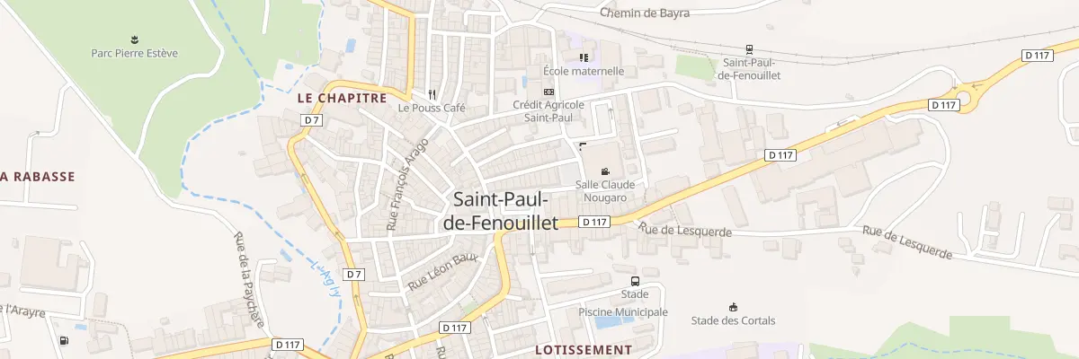 Plan du 10 Pl Saint-Pierre à Saint-Paul-de-Fenouillet