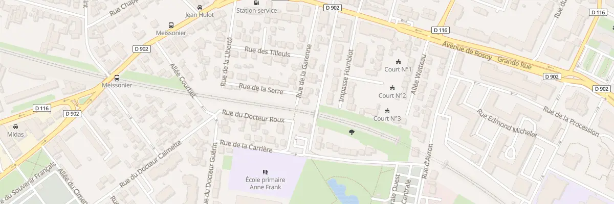 Plan du 17 Rue de la Garenne à Villemomble