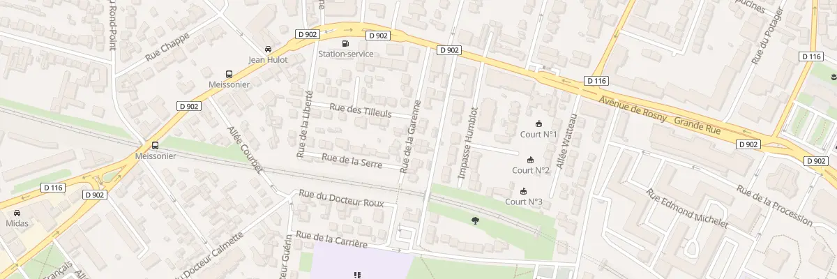 Plan du 11B Rue de la Garenne à Villemomble