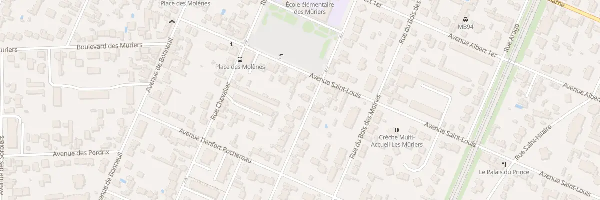 Plan du 12 Rue du Moulin à Saint-Maur-des-Fossés