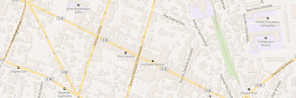 Plan du 37 Av du Maréchal Foch à Neuilly-Plaisance