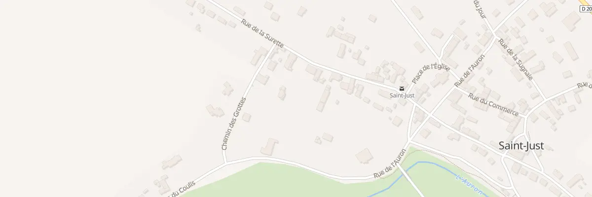 Plan du 15 Rue de la Surette à Saint-Just