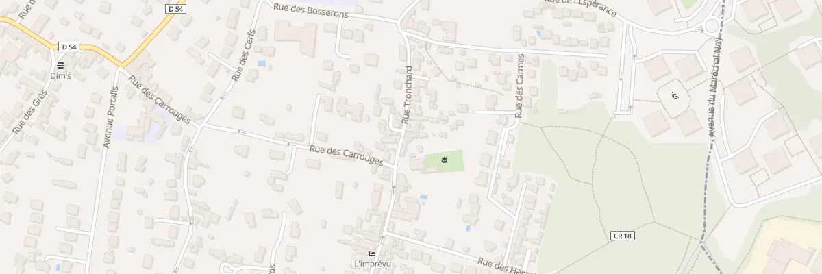 Plan du 41 Rue Tronchard à Brunoy