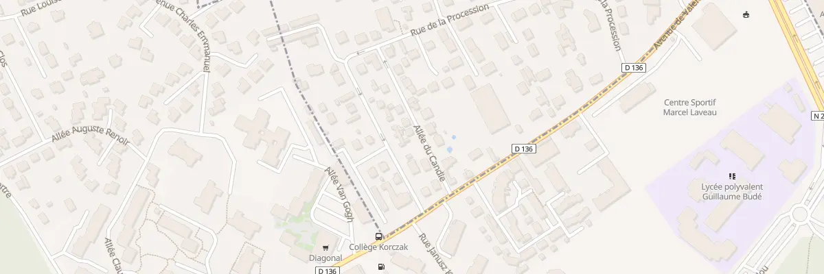 Plan du 3 All du Candie à Boissy-Saint-Léger