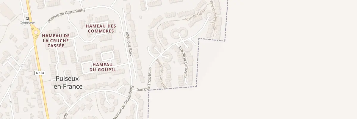 Plan du 14 Rue de la Caravelle à Puiseux-en-France