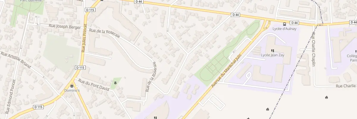 Plan du 22 Rue du Moulin a Vent à Aulnay-sous-Bois