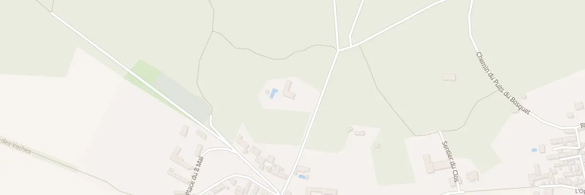 Plan du 2 Rue du Connetable à Apremont