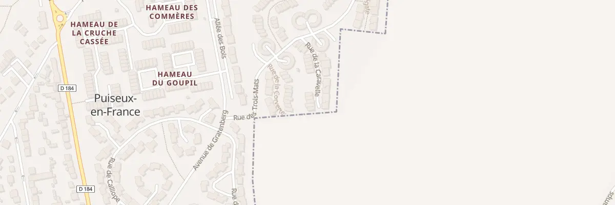Plan du 24 Rue de la Caravelle à Puiseux-en-France