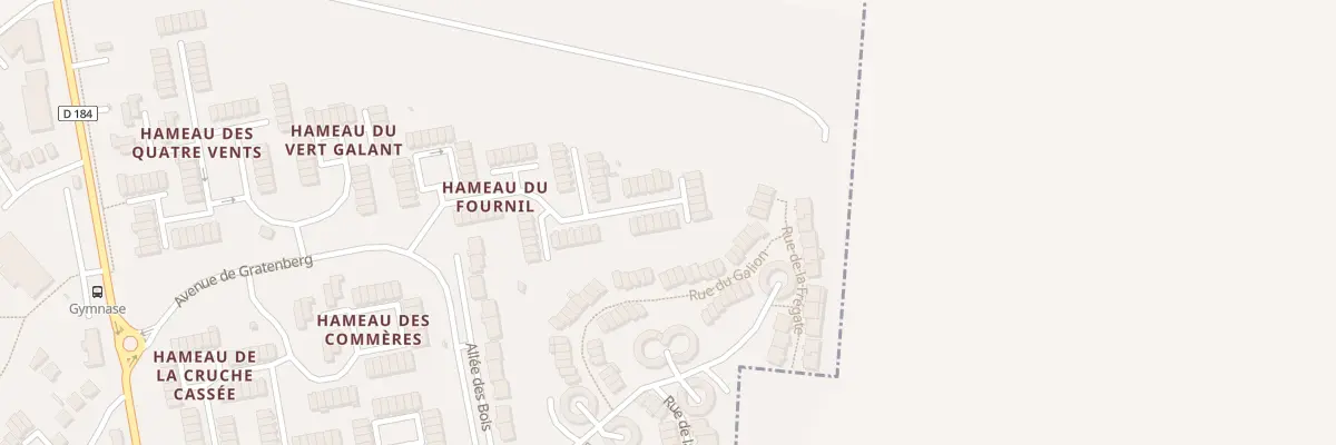 Plan du 46 Hameau du Fournil à Puiseux-en-France