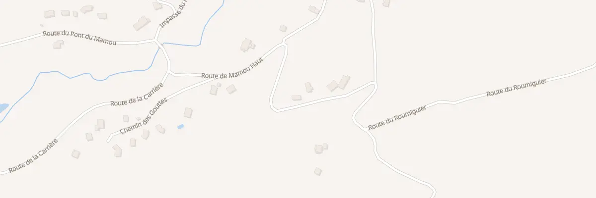 Plan du 5027 Mamou Bas à Giou-de-Mamou