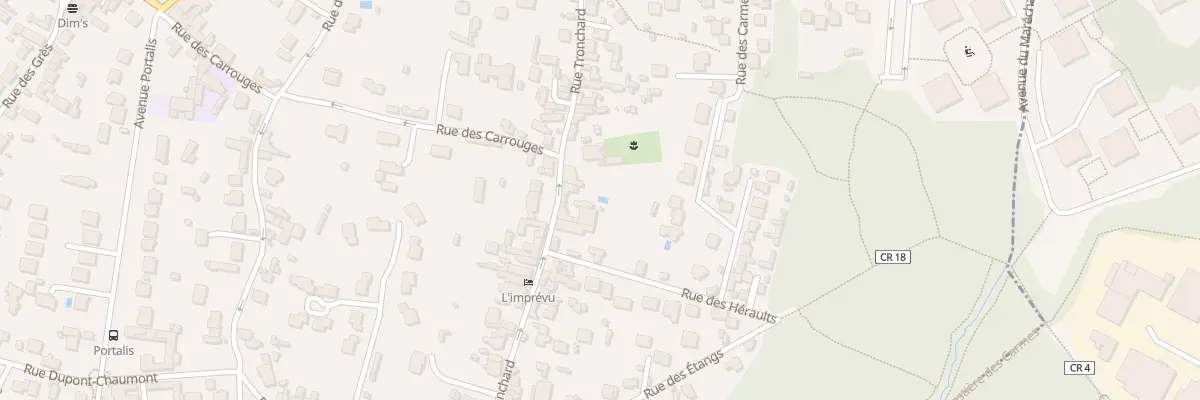 Plan du 55 Rue Tronchard à Brunoy