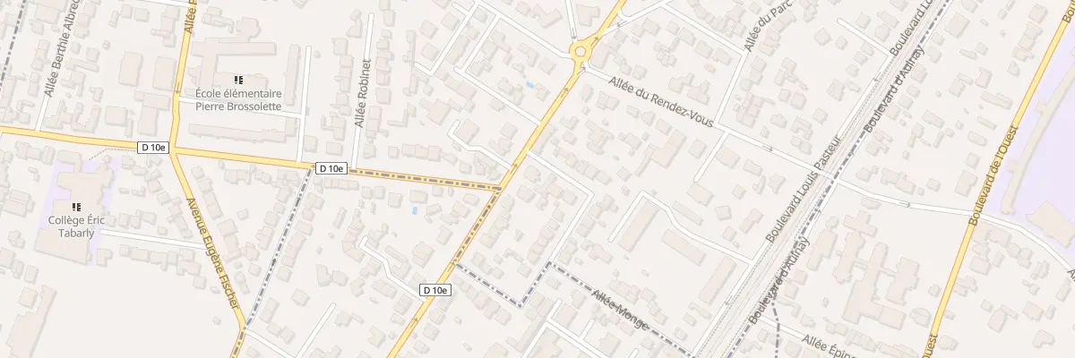 Plan du 118 Av Franklin aux Pavillons-sous-Bois