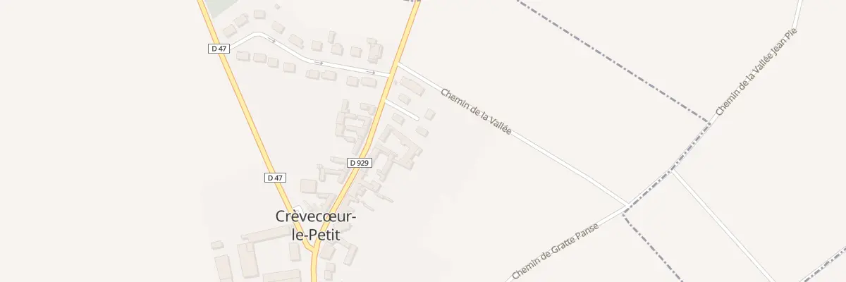 Plan du 4 Imp Saint Pierre à Crèvecœur-le-Petit