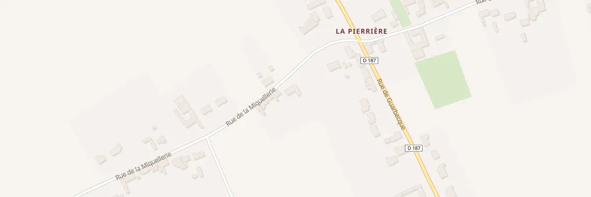 Plan du 137 Rue la Miquellerie Pierrière à Busnes