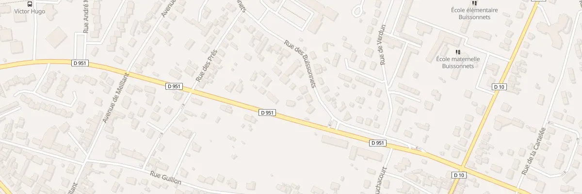 Plan du 7 Rue des Buissonnets à Saint-Amand-Montrond