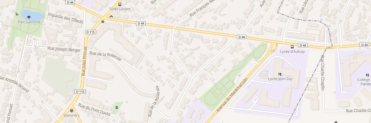 Plan du 11 Rue de Saumur à Aulnay-sous-Bois