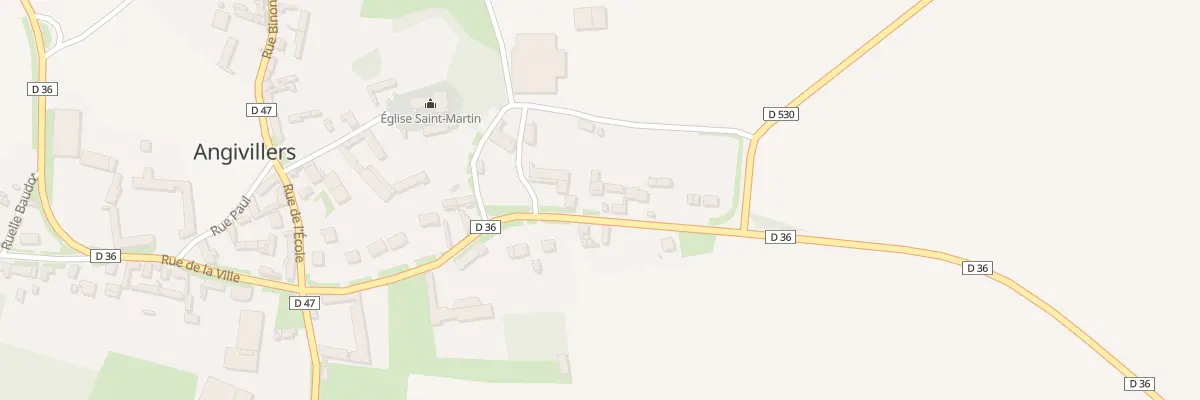 Plan du 249 Rue de l’Archer à Angivillers
