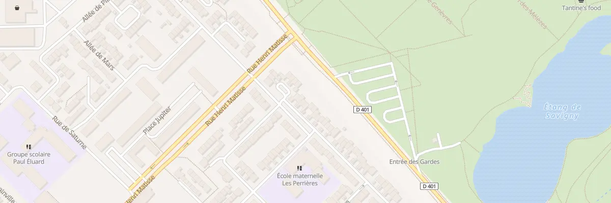 Plan du 19 All des Gémeaux à Aulnay-sous-Bois
