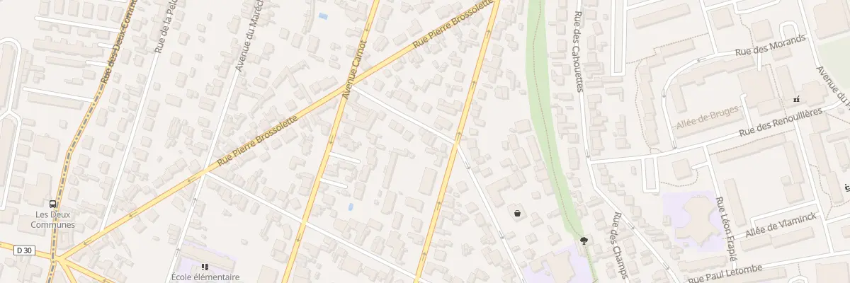 Plan du 12 Rue Félix Faure à Neuilly-Plaisance