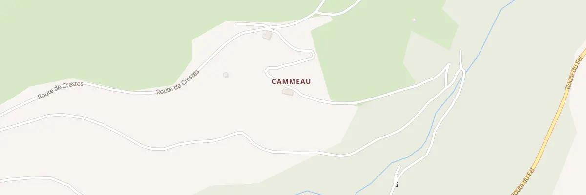 Plan du 270 Che de Cammeau au Fel