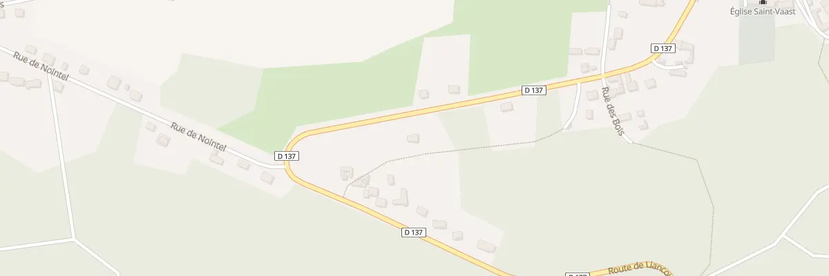 Plan du 73 Rte de Liancourt à Catenoy