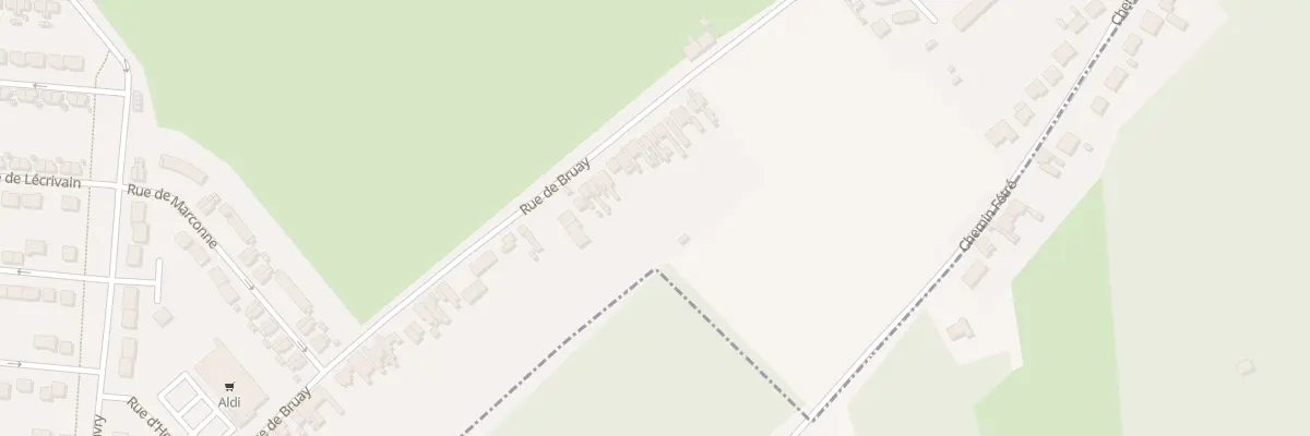Plan du 214 Rue de Bruay à Calonne-Ricouart