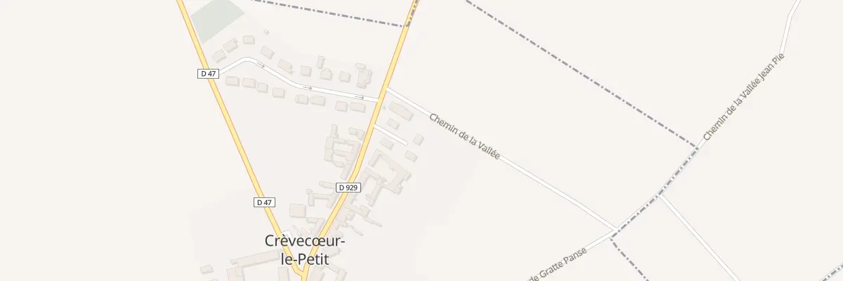 Plan du 3 Imp Saint Pierre à Crèvecœur-le-Petit