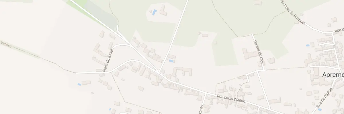 Plan du 1 Rue du Connetable à Apremont