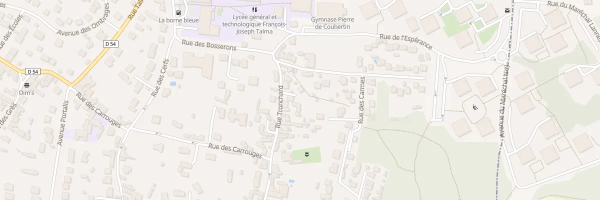 Plan du 25 Rue Tronchard à Brunoy