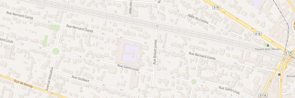 Plan du 69 Rue Bernard Gante à Villemomble