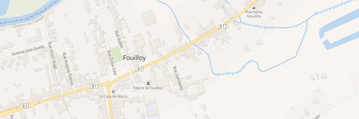 Plan du 28 Rue Jules Lardière à Fouilloy