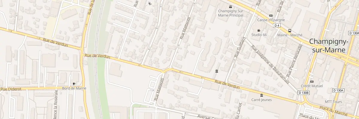Plan du 23B Rue Matteotti à Champigny-sur-Marne