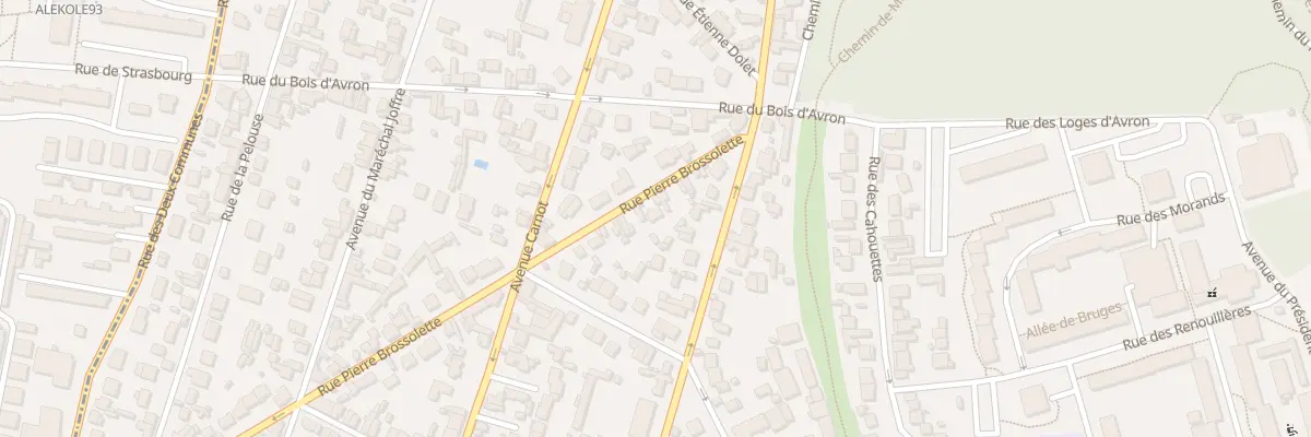 Plan du 40 Rue Pierre Brossolette à Neuilly-Plaisance