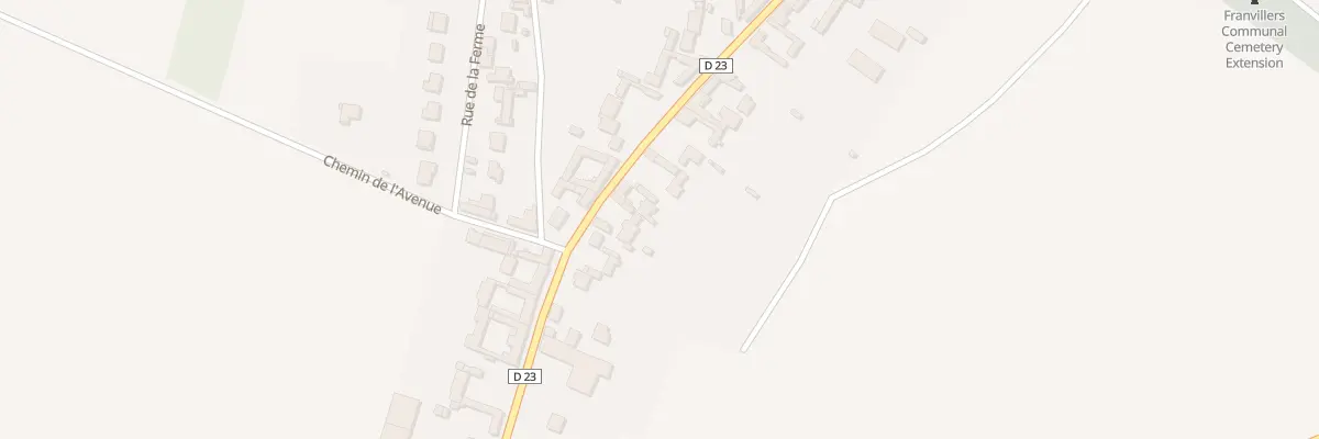 Plan du 24 Rue du Bourgville à Franvillers