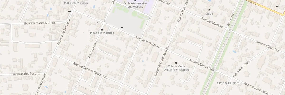 Plan du 15B Rue du Moulin à Saint-Maur-des-Fossés