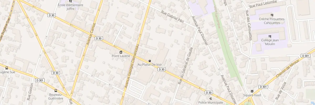 Plan du 39 Av du Maréchal Foch à Neuilly-Plaisance
