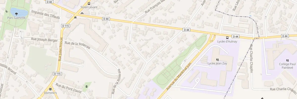 Plan du 16 Rue du Moulin a Vent à Aulnay-sous-Bois