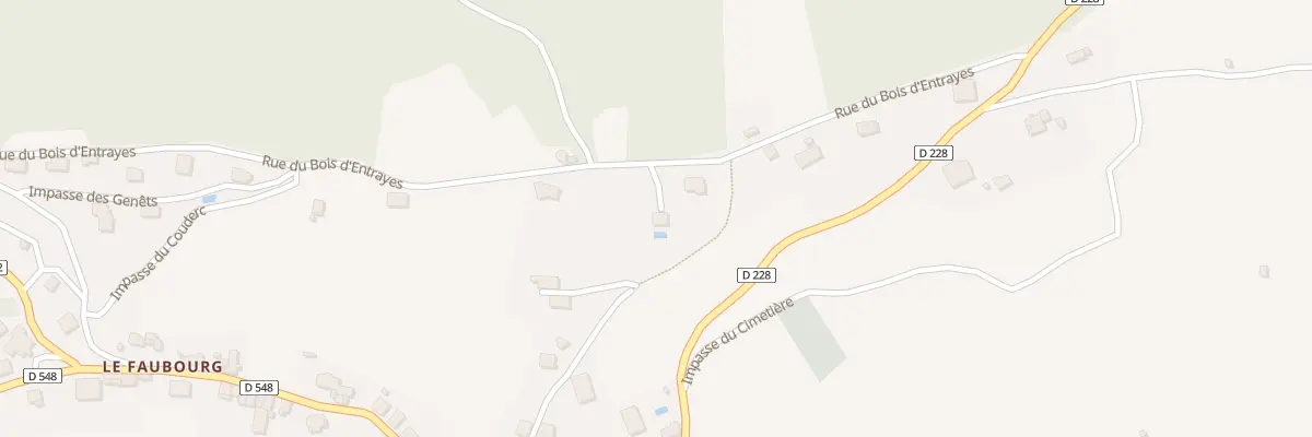 Plan du 5234 Le Puech à Pruines
