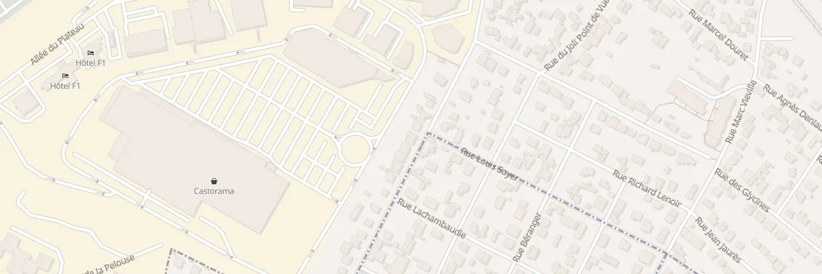 Plan du 34 Rue d’Avron à Villemomble
